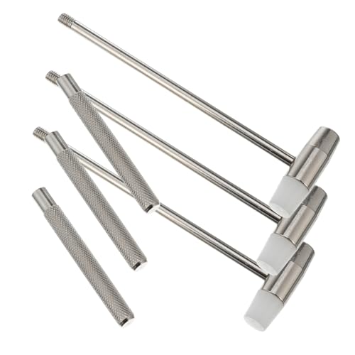 TOYANDONA 3St Minihammer Mini-Hammerwerkzeug Hammer zur Schmuckherstellung Werkzeuge für praktisches Werkzeug Werkzeug-Set Spielzeug Schmuckhammer-Kit Hammer sehen legierter Stahl Silver von TOYANDONA