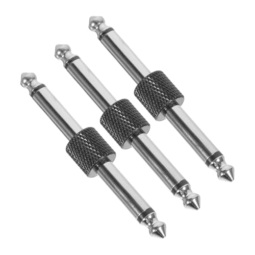 TOYANDONA 3er Set Gitarren Pedal Connector Gerade Pedal Koppler Für Gitarren Effektpedale Hochwertige Audio Verbindung Für Pedalboards von TOYANDONA