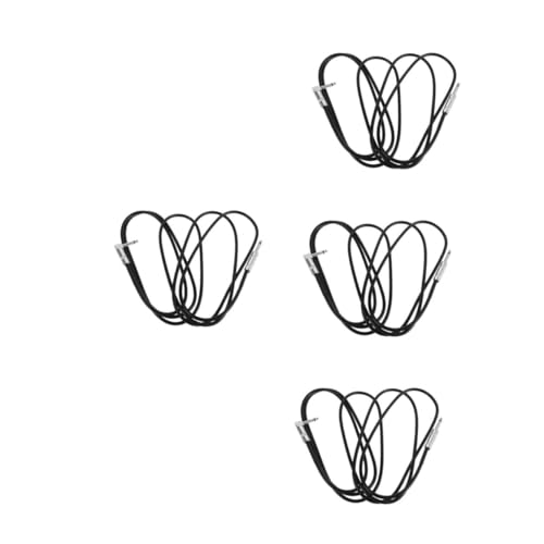 TOYANDONA 4 Stück Gitarrenkabel Bassgitarre Elektrische Akustikgitarre Elektrische Gitarre Netzkabel Gitarrenkabel Gitarrenpedalkabel Gitarreneffektpedalkabel Bassverstärkerkabel von TOYANDONA