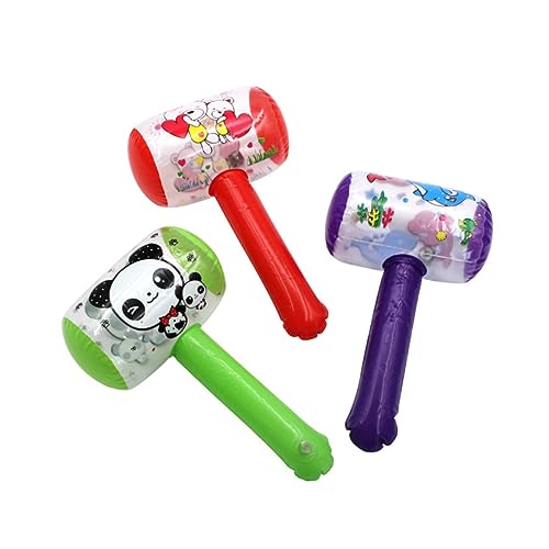 TOYANDONA 40 Stk Spielzeughämmer Babyhandgriffspielzeug Ornamente für Kinder Klein aufblasbar hammer aufblasbar outdoorspielzeug ringer Hammer bläst auf Aufblasbarer Kinderhammer Colorful von TOYANDONA