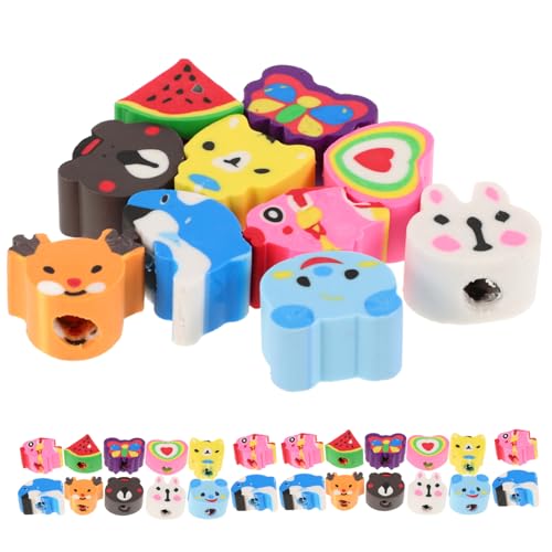 TOYANDONA 50 Stück Gacha-radiergummi Kindergäuer Radiergummis Für Bulk Minipreise Für Radiergummis Essen Fun Eraser Für Preise Für Klassenzimmer Mini-radierer von TOYANDONA