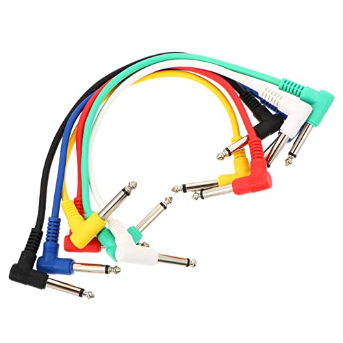 TOYANDONA 6 Stk Gitarren-Effekt-Linie Gitarrenkabel Gitarren-Patchkabel guitar cable patchkabel gitarre lautsprecherkabel kabel für elektrische gitarre Kabel für Gitarreninstrumente von TOYANDONA