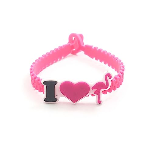 TOYANDONA 6St Armbänder Kinderarmband Flamingo Party-Armband für Kinderarmband für Spaß Kinderarmband mit verschiedenen Designs Armband-Set für Kinderarmband für Schule von TOYANDONA