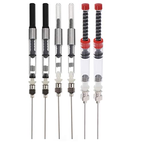TOYANDONA 6pcs Füllfederhalter Konverter 3. 4 und 2. 6Converter für Standard Füllhalter zum Nachfüllen aus dem Tintenglas Steckkonverter für Füller diverser Hersteller TOYANDONA 6pcs Füllfederhalter Konverter 3. 4 und 2. 6Converter für Standard Füllhalter zum Nachfüllen aus dem Tintenglas Steckkonverter für Füller diverser Hersteller von TOYANDONA