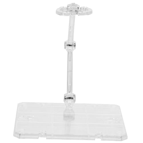 TOYANDONA Action-Display-Ständer figure stand verstellbare arbeitsböcke Actionfigurenhalter messestand Monitor Verkäufer Desktop-Figurenständer Puppenständer ausstellen Plastik Transparent von TOYANDONA