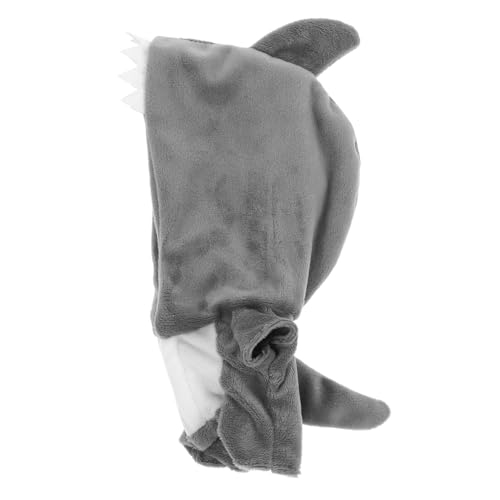 TOYANDONA Dinosaurier-Strampler Puppen kinderpuppe Puppenoutfit Kostümzubehör Animal Costume puppenaugen Kleidung hosenbügel Puppenzubehör Puppendeko für kurzer Plüsch Grey von TOYANDONA