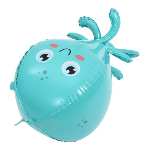 TOYANDONA Dreidimensionaler Oktopus Ballon Cartoon Oktopus Ballons Party Layout Folienballons Oktopus Förmige Ballons Party Ballons Folien Oktopus Ballons Geburtstagsballons von TOYANDONA