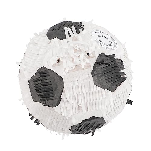 TOYANDONA Fußball-Piñata Fußball-Geschlechtsenthüllung Dekorationen für Fußballpartys Dootball karnevalsdekoration fasching dekoration sport fußball pinata Fußball Pinata Dekoration Papier von TOYANDONA