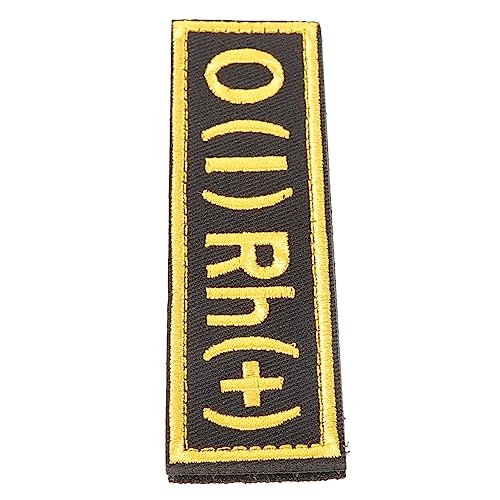 TOYANDONA Gestickte Blutdichtung Vom Typ Blut Flecken Patch Bestickt Flicken Nähen Flicken Für Bekleidung Militärischer Blutgruppe Erste Polyester TOYANDONA Gestickte Blutdichtung Vom Typ Blut Flecken Patch Bestickt Flicken Nähen Flicken Für Bekleidung Militärischer Blutgruppe Erste Polyester von TOYANDONA
