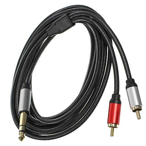 TOYANDONA Hochwertiges Audiokabel Mikrofonkabel Signal-Patchkabel Klaviatur Zu USB lautsprecher Autoradio Audiokabel von Stecker auf Dual-XLR-Stecker Signal-Audiokabel verzinnter Kupferdraht von TOYANDONA