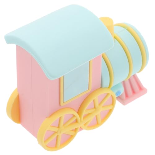 TOYANDONA Kleine Zug-kuchendekoration Kuchen Topper Babyparty Zug-cupcake-topper Geburtstagsdekorationen Für Jungen Zug-kuchen-deckel Zug Partyartikel Geburtstagstorte Topper Kieselgel von TOYANDONA