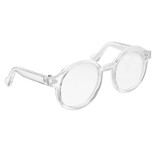 TOYANDONA Kreative Puppenbrille Modische Transparente Brille Für Puppen Stilvolle Accessoires Für Puppenkostüme Ideal Zum Ankleiden Und Dekorieren Von Puppen 9cm Größe von TOYANDONA