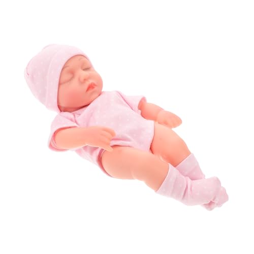 TOYANDONA Lebensechte Babypuppe Realistische Neugeborenen Puppe Aus Weichem Material Große Babypuppe Für Ideal Als Für ädchen Und Jungen Inklusive Kleidung von TOYANDONA