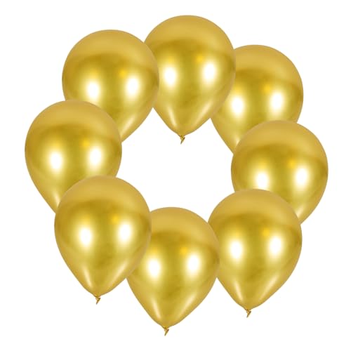 TOYANDONA Metallballons Hochwertige Latex Ballons Für Geburtstagsfeiern Hochzeiten Und Partydekoration Perfekt Für Festliche Anlässe Und Kreative Dekoideen von TOYANDONA