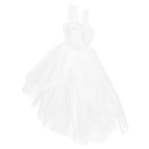 TOYANDONA Puppenkleid für Mädchen Puppen Kleidung für puppenkleidung Mini Kleider Puppenmode Geschenkidee Meerjungfrau Puppenbaby Puppenkleidung Puppenersatz-Hochzeitskleid Polyester von TOYANDONA