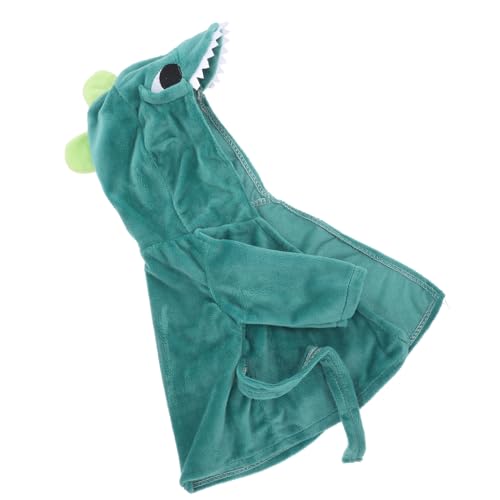 TOYANDONA Puppenpyjama Puppenkleidung Puppenbekleidung Puppennachtwäsche Puppenaccessoires Puppenmode Puppentuch erste Puppe Puppen-Cartoon-Kleidung kompaktes Puppenkostüm Flanell Green von TOYANDONA