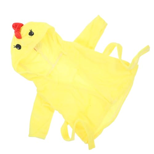 TOYANDONA Puppenpyjama Zartes Puppendekor Von Puppenkleidung Dekoratives Puppendekor Puppe Verkleiden Sich Kleidung Babypuppen-robenstoff Kleidung Für Neugeborene Flanell Yellow von TOYANDONA