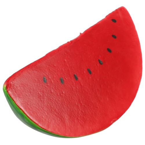 TOYANDONA Simulierte Wassermelonenscheibenmodelle realistische Fruchtscheiben Modell mit Fruchtscheiben küchendekoration küchendeco Lehrhilfe realistische Wassermelonenscheibe Schaum von TOYANDONA