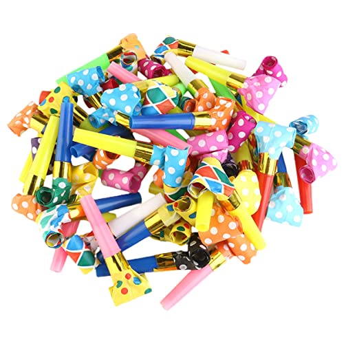 TOYANDONA Trillerpfeifen Bunte Pfeifen Für Partys Feste Und Veranstaltungen Cheering Props Und Party Supplies Für Zufällige Farben von TOYANDONA