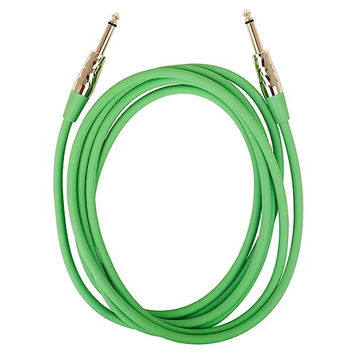 TOYANDONA lichtleiterkabel optikalkabel speaker cables netzkabel Gitarren-Effektkabel Adapter-Effektkabel Gitarreneffektkabel Gitarren-Audiokabel Mit Kunststoff ummantelter Kupferdraht Green von TOYANDONA