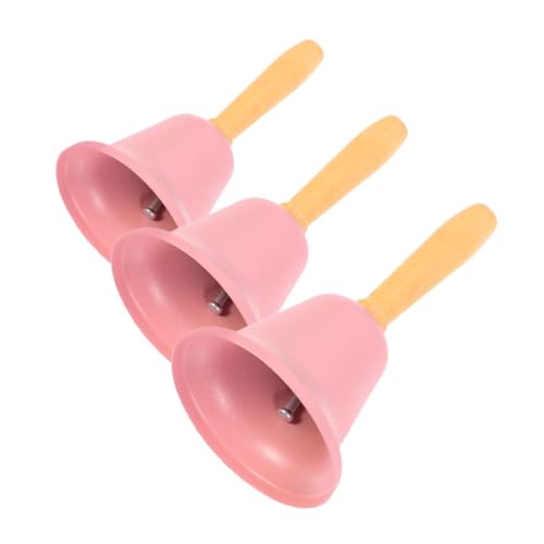 TOYZFRIENDY 3 Stück Metall Handglocke mit Holzgriff Laute Tischglocke für Lehrer Service und Pflege Tragbar Robuste Eisenkonstruktion für Klassenzimmer Restaurant und Zuhause TOYZFRIENDY 3 Stück Metall Handglocke mit Holzgriff Laute Tischglocke für Lehrer Service und Pflege Tragbar Robuste Eisenkonstruktion für Klassenzimmer Restaurant und Zuhause von TOYZFRIENDY