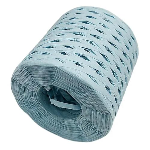 1 Rolle Praktisches Papiergarn Leichtes Papierband Dekoratives Mehrzweck-Seilband Bastgarn von TPIONEER
