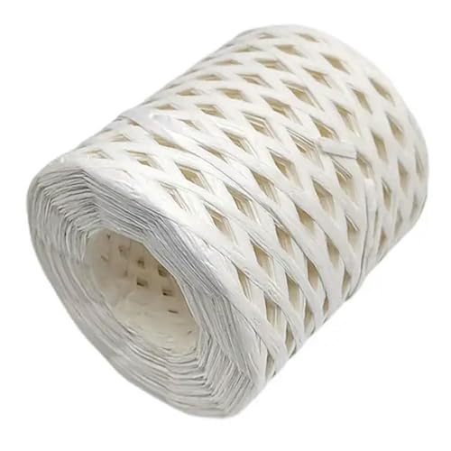 1 Rolle Praktisches Papiergarn Leichtes Papierband Dekoratives Mehrzweck-Seilband Bastgarn von TPIONEER