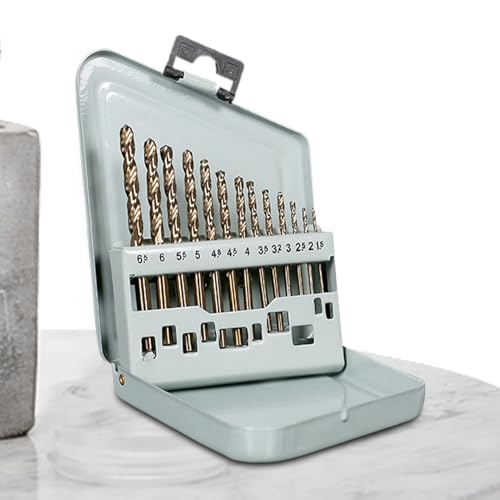 TQEBWUS Beton, Schnellarbeitsstahl – Werkzeug zum Basteln, für Mauerwerk, Fliesen, Aluminium, Holz, Klempnerei, , Edelstahl TQEBWUS Beton, Schnellarbeitsstahl – Werkzeug zum Basteln, für Mauerwerk, Fliesen, Aluminium, Holz, Klempnerei, , Edelstahl von TQEBWUS