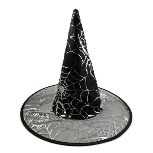 TQUXNGA 5 Stück Horrible Hat Collection Kostüm Halloween Hexenhut Rollenspiel Zauberer Hut für Halloween Partys und Verkleidungen von TQUXNGA