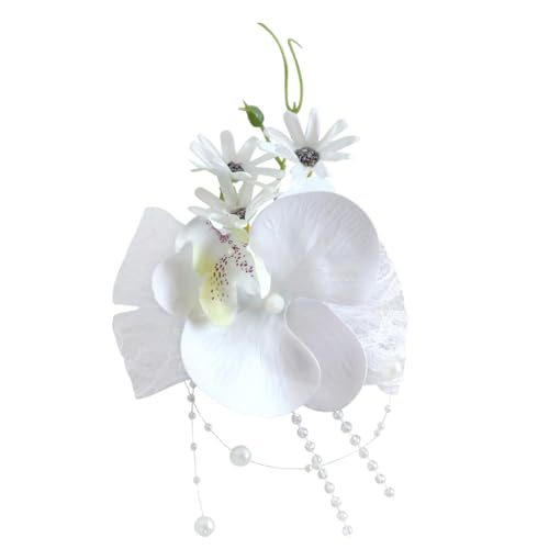 TQUXNGA Hochzeitsstrauß, Hochzeit, Brautschmuck, Ansteckblumen, Handgelenk-Ansteckblumen, Hochzeitskranz für Braut, Brautjungfern, Hochzeitsfeier von TQUXNGA