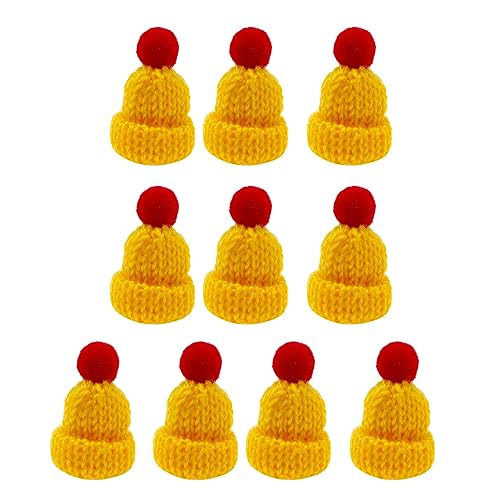 TQUXNGA Set mit 10 weihnachtlichen Strickmützen für und Party-Dekorationen, Haushalt, Kinder, Strickmützen von TQUXNGA