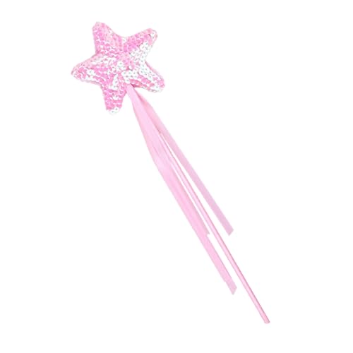 TQUXNGA Stick Star Pailletten Cosplay Requisiten Feenstern Pailletten Zauberstab Ornament für Kinder Handheld-Requisiten Zubehör von TQUXNGA