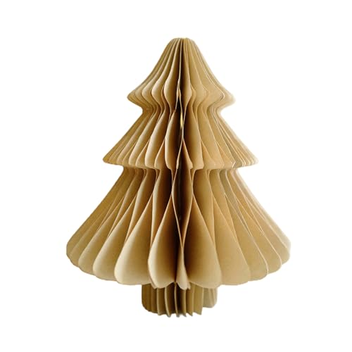 TQUXNGA Weihnachtliche Papierornamente, handgefertigt, Dekoration, Schreibtisch, Weihnachtsbaum, für Neujahrsfeiern, magnetisch von TQUXNGA