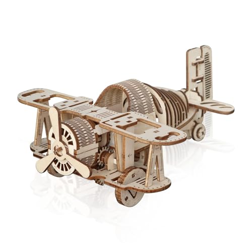 TRACYE Flugzeug 3D Holzpuzzles,Jahrgang Holzbausatz,Selbstmontage Brainteaser Desktop Spielzeug,für Bestes Geburtstagsgeschenk TRACYE Flugzeug 3D Holzpuzzles,Jahrgang Holzbausatz,Selbstmontage Brainteaser Desktop Spielzeug,für Bestes Geburtstagsgeschenk von TRACYE