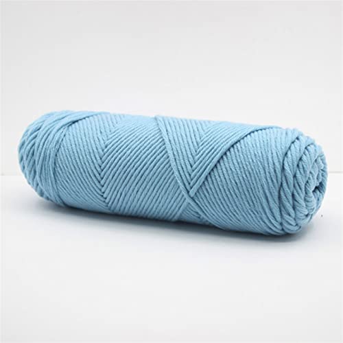 TRENDYBOY Häkelset, Garn, 100 g, grobe Wolle, Roving-Schal, Strickwolle, Garn, Dicke warme Mütze, Haushalt, Häkelgarn, Stricken, Baumwollgarn (Farbe: 17) von TRENDYBOY