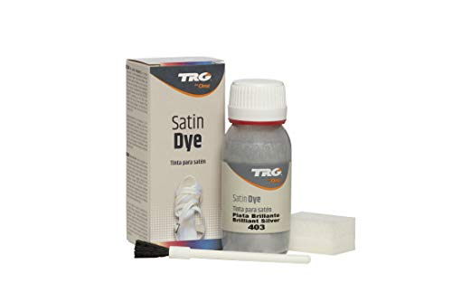 TRG The One Satin Dye, Farbe für Satinschuhen, Silber (403 Brilliant silver), 50 ml von TRG the One