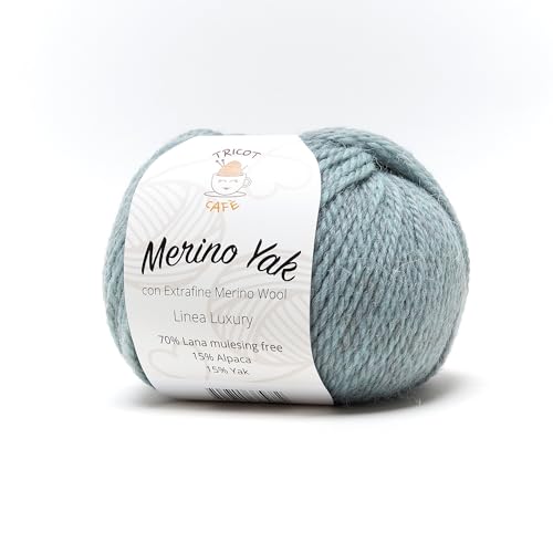 Merino Yak by Tricot Cafè - Verino 2 - Premium Wolle Mulesing Free von TRICOT CAFE'