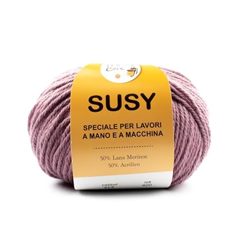 Susy Woolove 50 % Wolle 50 % Acryl Altrosa dunkel 213 von TRICOT CAFE'