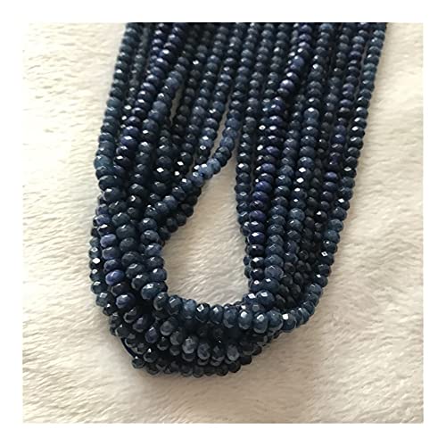 Heilstein Tiefblauer Naturstein Mehrfarbig Rot Blau Rubine Saphire Lose Perlen 23,34 mm DIY Schmuck Halsketten oder Armbänder CHENRANYIN(2x3mm) von TRKTDXLQRI