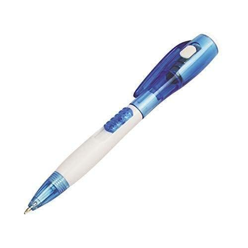 TROGN 1 Stück / niedliche Schreibwaren neue LED-Taschenlampe Mehrzweck-Punkt-Logo-Kugelschreiber kann drucken – Klassenzimmer, Shitshow, Gelharz, Tinte für Erwachsene, japanische Gadgets, Erwachsene, von TROGN
