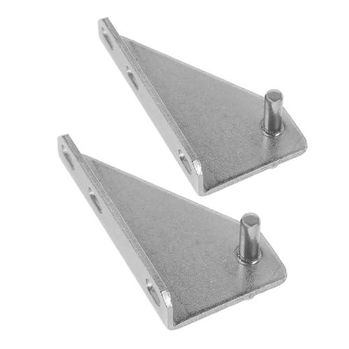 TROGPYXG 2 Pcs Gefrierschrank Tür Scharnier Kühlschrank Ersatz Scharniere Kompatibel Mit Metall Edelstahl Teile Heavy Duty von TROGPYXG