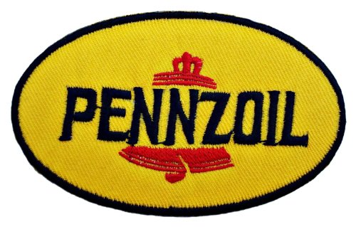 Pennzoil Aufnäher, zum Aufbügeln auf dem Auto, Logo, Kleidung, Motorrad von TRPLE H