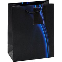 12 TSI Geschenktaschen  Business Wave Motiv 18,0 x 23,0 cm von TSI