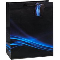 12 TSI Geschenktaschen  Business Wave Motiv 26,0 x 32,0 cm von TSI