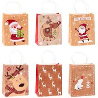 12 TSI Geschenktaschen Weihnachten Serie 1.6 Motiv sortiert 18,0 x 23,0 cm von TSI