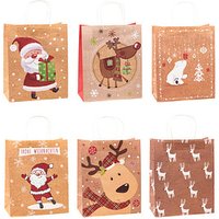 12 TSI Geschenktaschen Weihnachten Serie 1.6 Motiv sortiert 26,0 x 32,0 cm von TSI