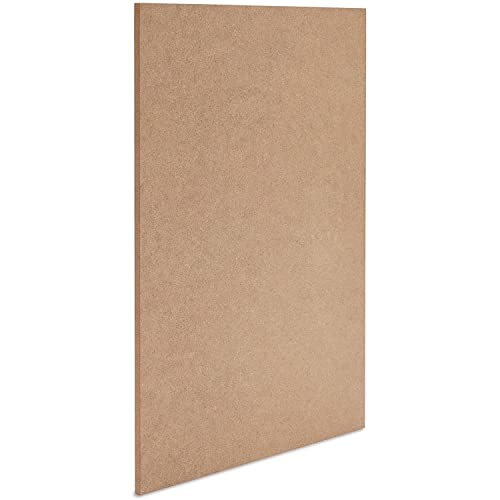 TSKDKIT A2 MDF Holzplatten zum Basteln, 6mm Mittlere Dichte Fiberboard Holz Blatt Holzbretter MDF Platten für Lasergravur, Malerei und Dekor, billiger als Leinwand Papier Board (1pcs, 59.4 x 42cm) von TSKDKIT