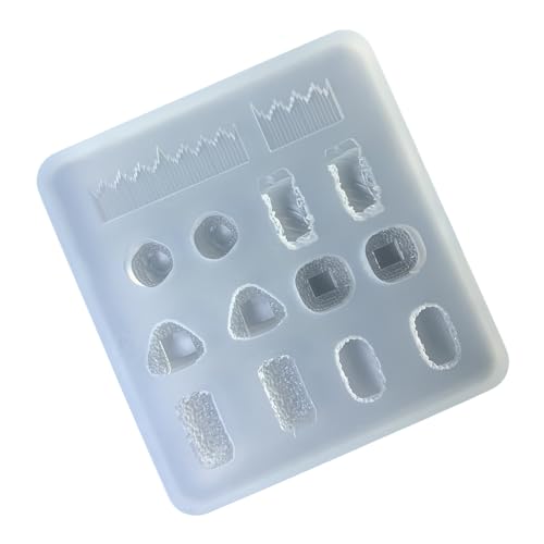 TSMORY Praktische Silikonform für dickes Sushi-Zubehör, einzigartige Epoxidharz-Schmuckherstellung, Formen für Bastel-Enthusiasten TSMORY Praktische Silikonform für dickes Sushi-Zubehör, einzigartige Epoxidharz-Schmuckherstellung, Formen für Bastel-Enthusiasten von TSMORY