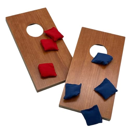 TTETTZ 2Pcs Outdoor Spiel Mini Desktop Cornhole für Gruppen Innen von TTETTZ