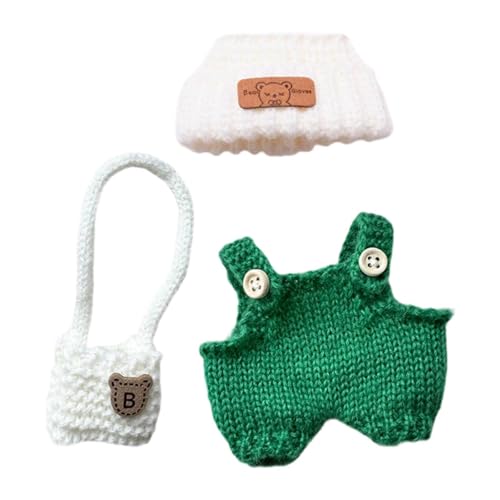 TTETTZ Kleidung für Mini Puppen, Anziehsachen Und Schlüsselanhänger, Handgefertigt für 6,69 Zoll Puppen, Style M von TTETTZ